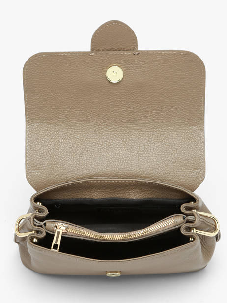Sac Porté Main Velvet Caviar Cuir Milano Gris velvet caviar VC25114 vue secondaire 3