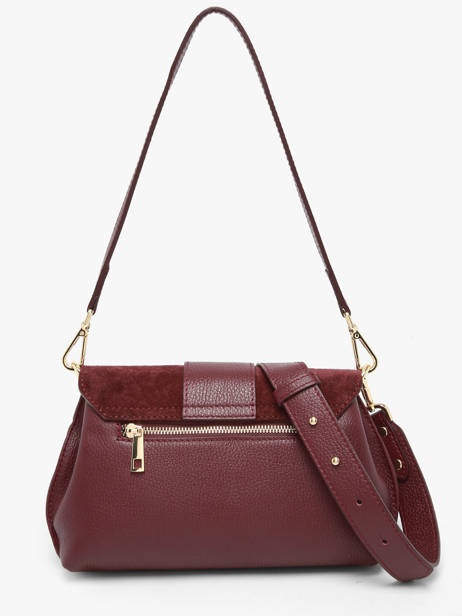 Handtas Velvet Caviar Leder Milano Violet velvet caviar VC25114 ander zicht 4
