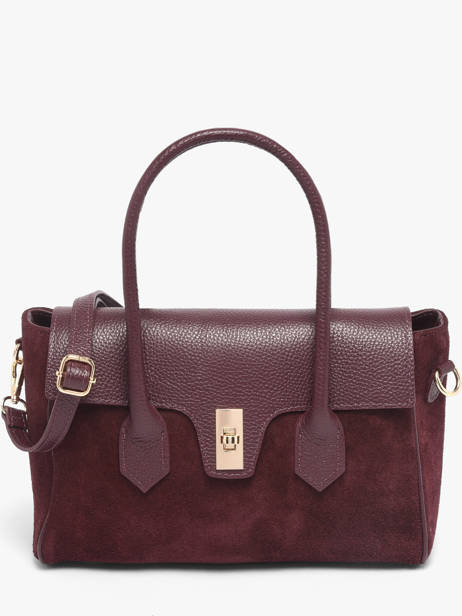 Sac Porté épaule Velvet Caviar Cuir Milano Rouge velvet caviar VC26061