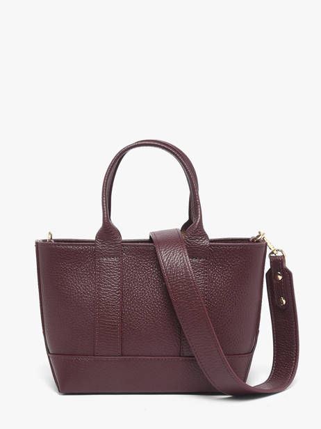 Sac Porté Main Caviar Milano Rouge caviar CA26066 vue secondaire 3
