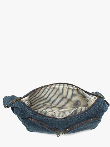 Sac Bandoulière Denim Coton Hindbag Bleu denim DE vue secondaire 2