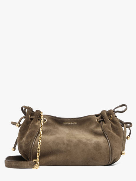 Cross Body Tas Studio Leder Gerard darel Beige studio DES07400
