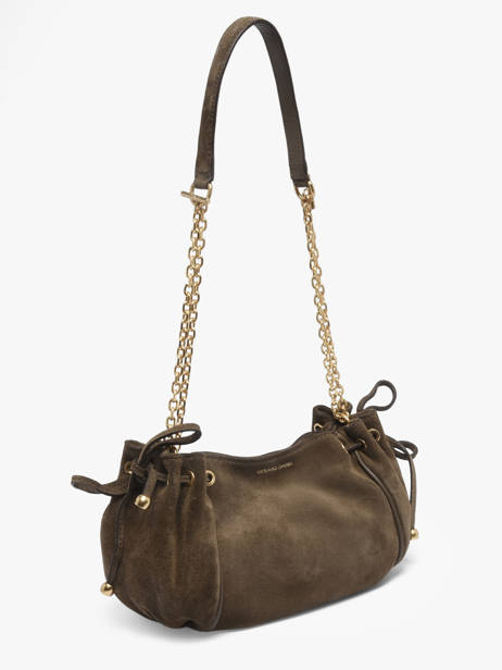 Cross Body Tas Studio Leder Gerard darel Beige studio DES07400 ander zicht 1