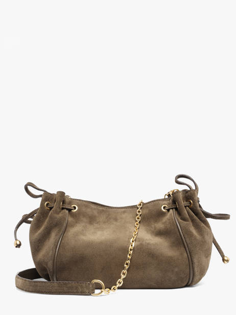 Cross Body Tas Studio Leder Gerard darel Beige studio DES07400 ander zicht 4