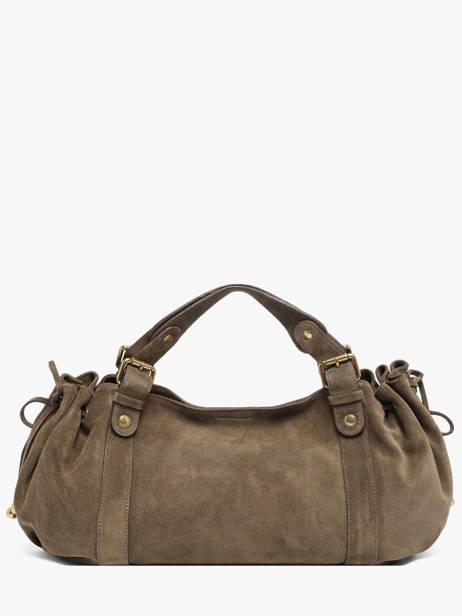 Schoudertas Folk Leder Gerard darel Beige folk DES01407