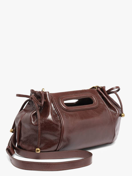 Cross Body Tas Folk Light Leder Gerard darel Bruin folk light DES08419 ander zicht 1