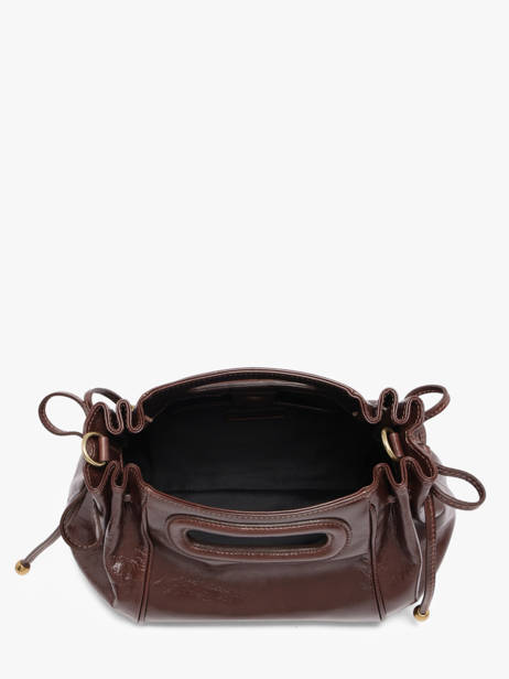 Cross Body Tas Folk Light Leder Gerard darel Bruin folk light DES08419 ander zicht 3