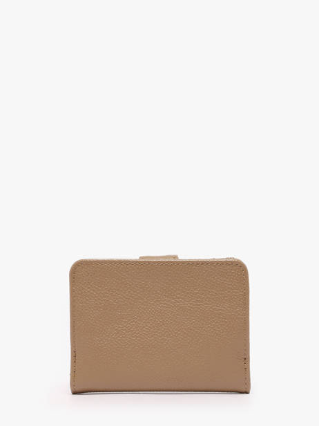 Portefeuille Leder Lancaster Beige milano ana 3 ander zicht 2