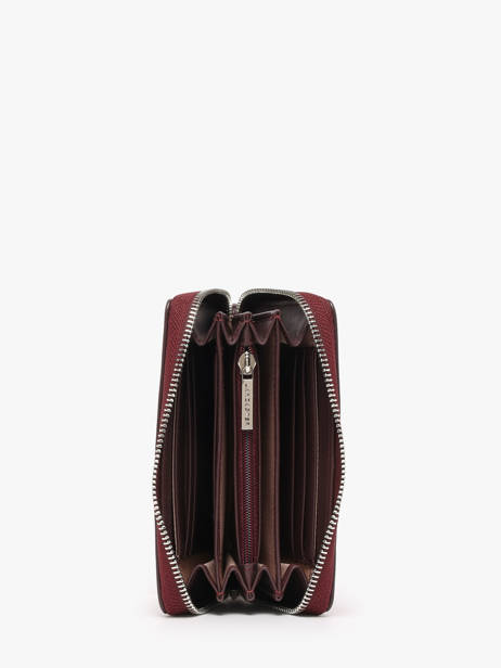 Portefeuille Paris Leder Lancaster Bruin paris pm 25 ander zicht 1