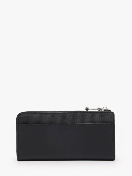 Portefeuille Lacoste Noir daily city NF4765DZ vue secondaire 2