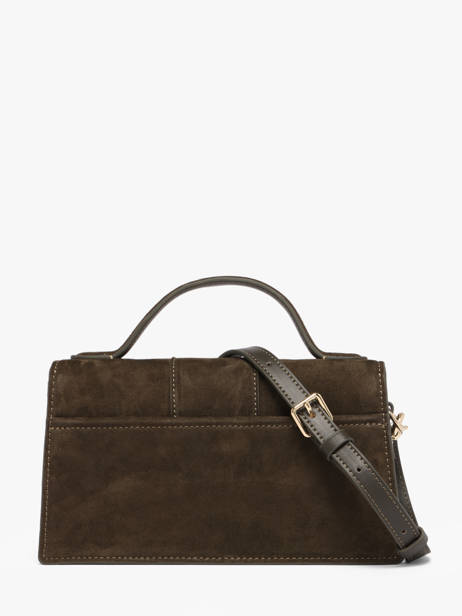 Cross Body Tas Suede Ily Leder Lancaster Groen suede ily 10 ander zicht 3