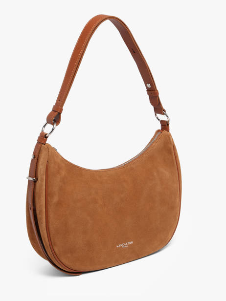 Schoudertas Suede Leder Lancaster Bruin suede 82 ander zicht 2