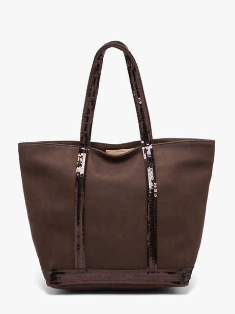 Handtas Cabas Cuir Leder Vanessa bruno Bruin cabas cuir 8V40378