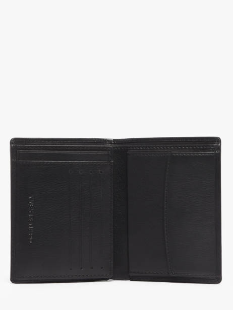 Portefeuille Bicolor Croco Cuir Yves renard Noir croco CR vue secondaire 1
