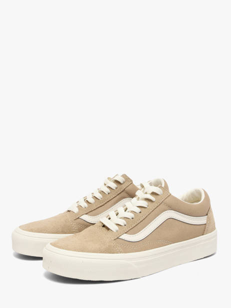 Sneakers Uit Leder Vans Beige women EDY4MG1 ander zicht 1