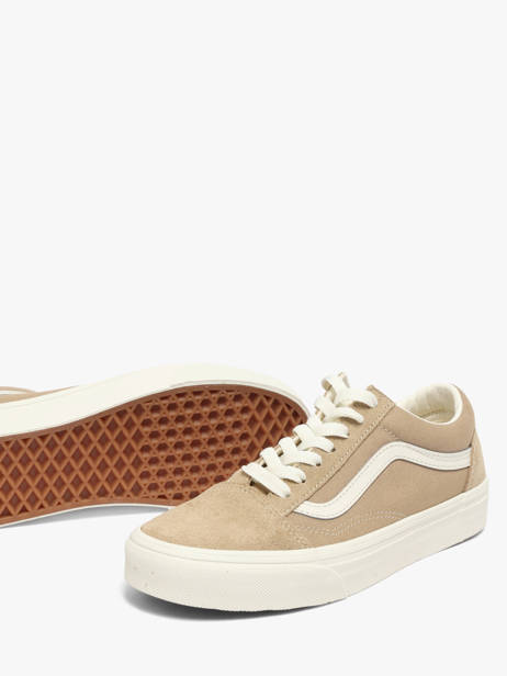 Sneakers Uit Leder Vans Beige women EDY4MG1 ander zicht 2