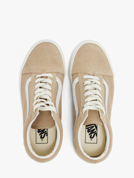 Sneakers Uit Leder Vans Beige women EDY4MG1 ander zicht 3