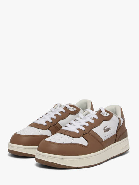 Sneakers Uit Leder Lacoste Bruin men 2SMA0012 ander zicht 1