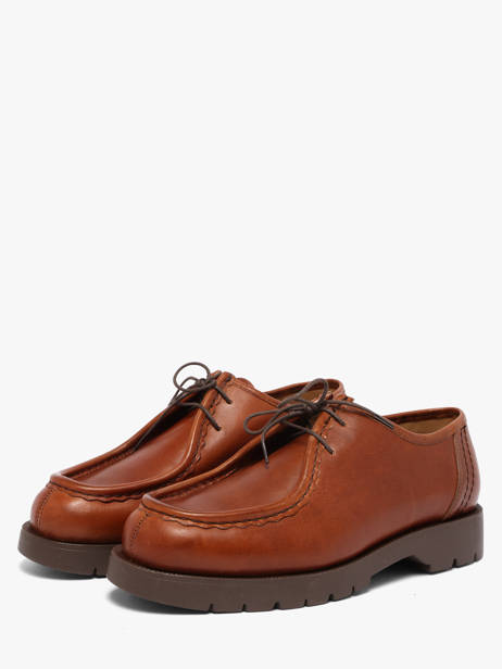 Derby Veterschoenen Uit Leder Kleman Bruin men B00005C ander zicht 1
