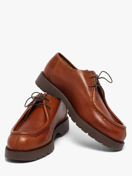 Derby Veterschoenen Uit Leder Kleman Bruin men B00005C ander zicht 2