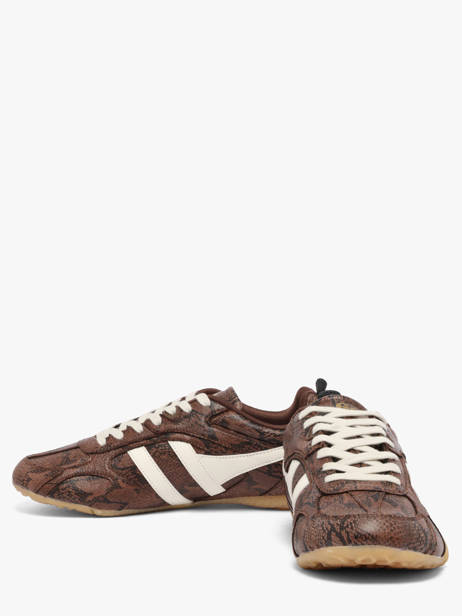 Sneakers Gola Marron women CLB939FW vue secondaire 2