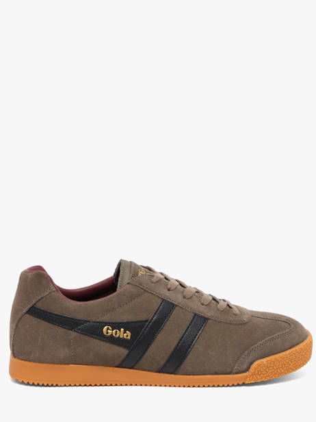 Sneakers En Cuir Gola Gris men CMA192PN