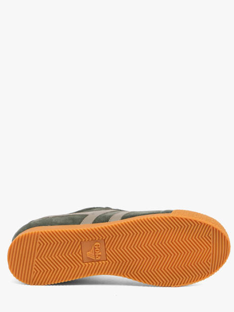 Sneakers Uit Leder Gola Groen men CMA192NF ander zicht 4
