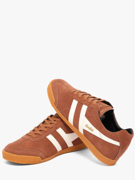Sneakers En Cuir Gola Marron men CMA192TI vue secondaire 2
