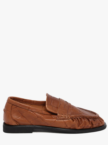 Mocassins Uit Leder Pavement Bruin women 24139052