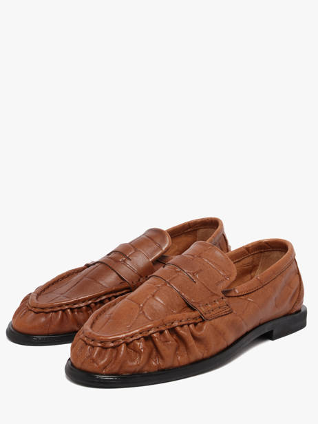 Mocassins Uit Leder Pavement Bruin women 24139052 ander zicht 1