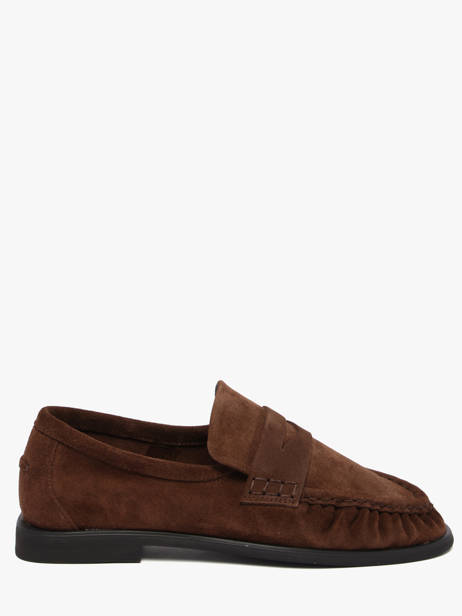 Mocassins Uit Leder Pavement Bruin women 24139347