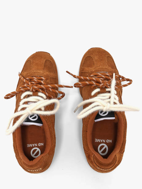 Sneakers En Cuir No name Marron women TNERA904 vue secondaire 3