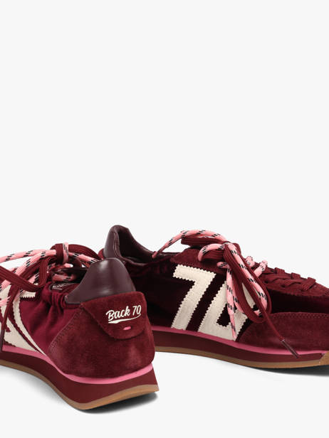 Sneakers En Cuir Back 70 Rouge women 63 vue secondaire 2