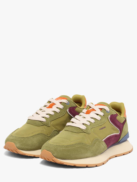Sneakers En Cuir Hoff Vert women 22602401 vue secondaire 1