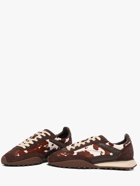 Sneakers Uit Leder Hoff Bruin women 22659412 ander zicht 2