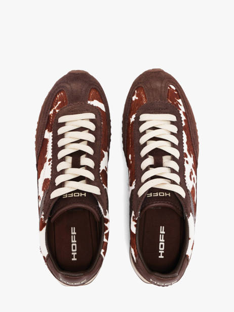 Sneakers Uit Leder Hoff Bruin women 22659412 ander zicht 3
