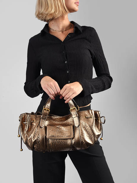 Handtas Bubble Leder Gerard darel Goud bubble DES67429 ander zicht 1
