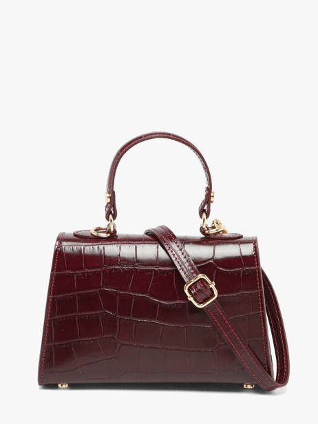 Sac Bandoulière Milano Rouge cocco balo CB25116 vue secondaire 3