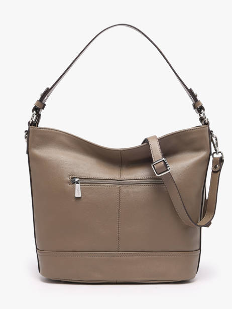 Schoudertas Confort Leder Hexagona Bruin confort 464994 ander zicht 4