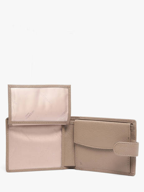 Portefeuille Cuir Hexagona Beige confort 461050R vue secondaire 2