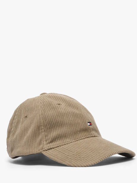 Casquette Tommy hilfiger Beige th flag AM14530 vue secondaire 1