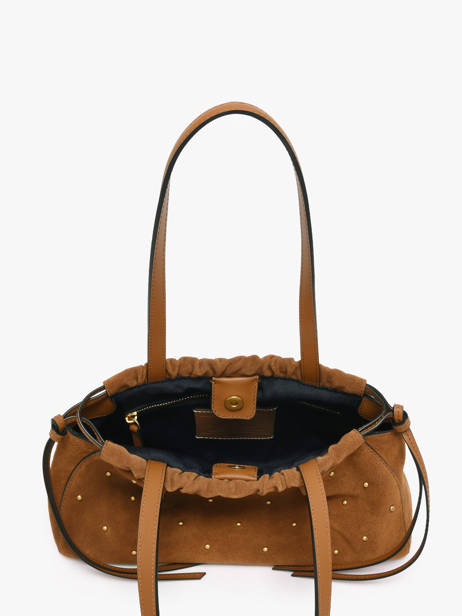 Schoudertas Th Soft Leder Tommy hilfiger Bruin th soft AW19202 ander zicht 2