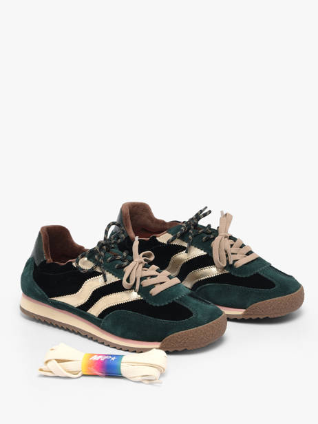 Sneakers Uit Leder Mrp star Groen women 23 ander zicht 1