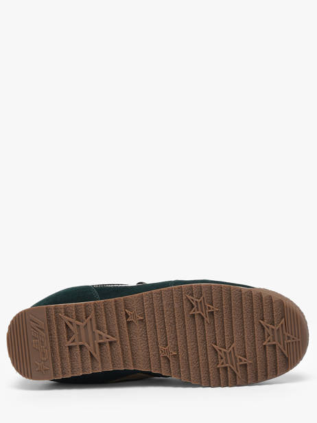 Sneakers Uit Leder Mrp star Groen women 23 ander zicht 4