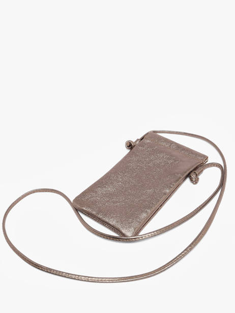 Cross Body Tas Nine Leder Milano Roze nine NI26061 ander zicht 1