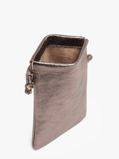 Cross Body Tas Nine Leder Milano Roze nine NI26061 ander zicht 2