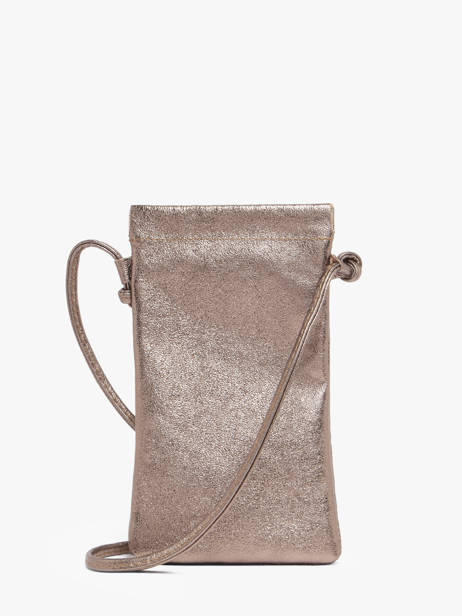Cross Body Tas Nine Leder Milano Roze nine NI26061 ander zicht 3