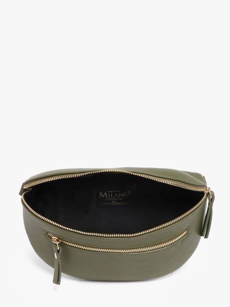 Heuptasje Leder Milano Groen caviar CA23111O ander zicht 2