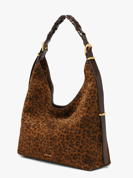 Sac Porté épaule Jess Cuir Vanessa bruno Marron jess 10V40917 vue secondaire 1
