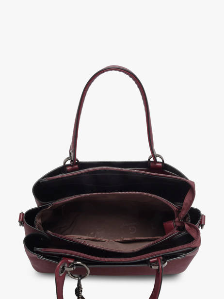 Handtas Suede Gallantry Violet suede 6 ander zicht 2